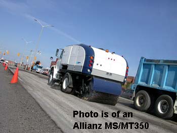 Allianz MT/MS350 Mechanical Broom Sweeper