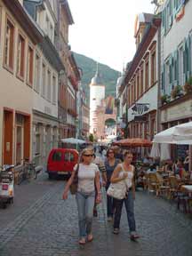 Heidelberg's Narrow Streets