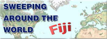 Fiji Sweeping Around The World Logo