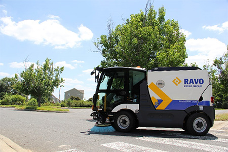 R2 E2 Bike Lane Sweeper