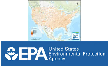 EPA Logo With Risk Map