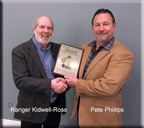 Ranger Kidwell-Ross and Pete Phillips